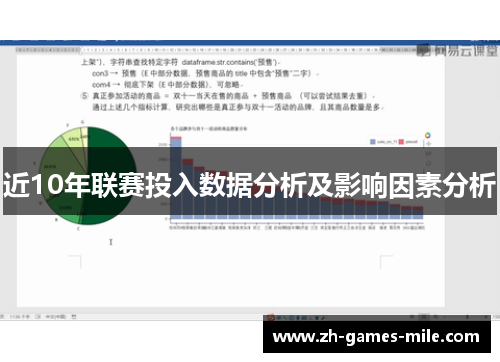 近10年联赛投入数据分析及影响因素分析